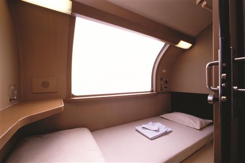 サンライズ出雲・車内一例（写真提供JR西日本）